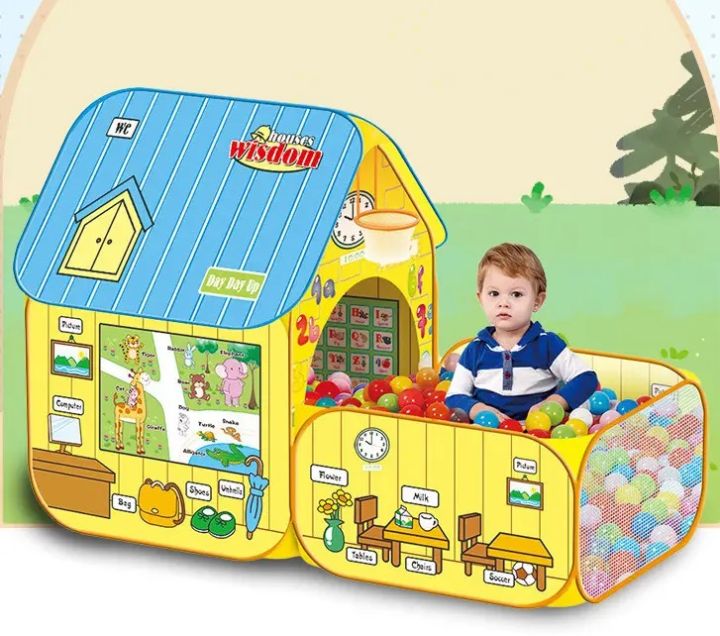 Kids Pop up Tent - House Wisdom