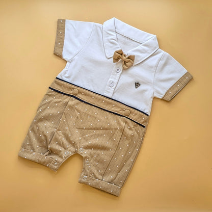 Romper - Half Sleeves - Bow/Arrows