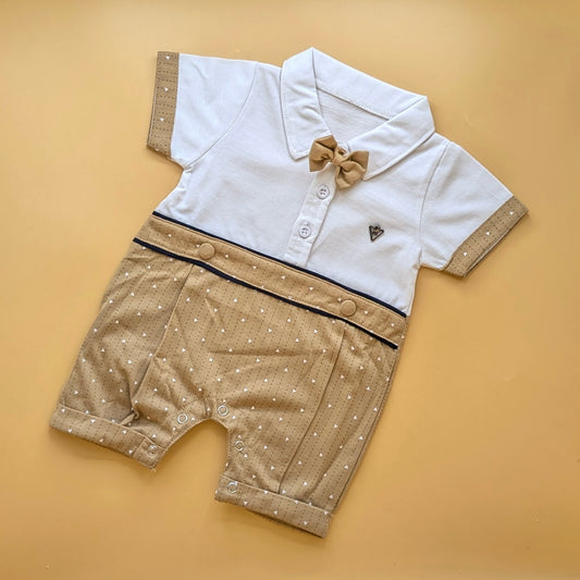 Romper - Half Sleeves - Bow/Arrows