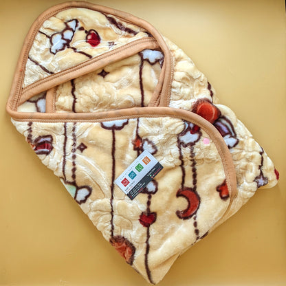 Baby Hooded Blanket - Plain