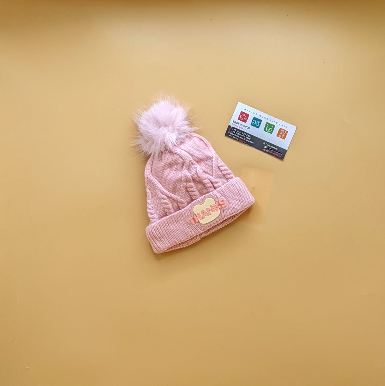 Baby Cap - Winter - Thanks
