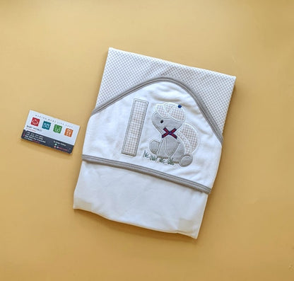 Hooded Wrapping Sheet/Blanket - Winter - Turtle 🐢