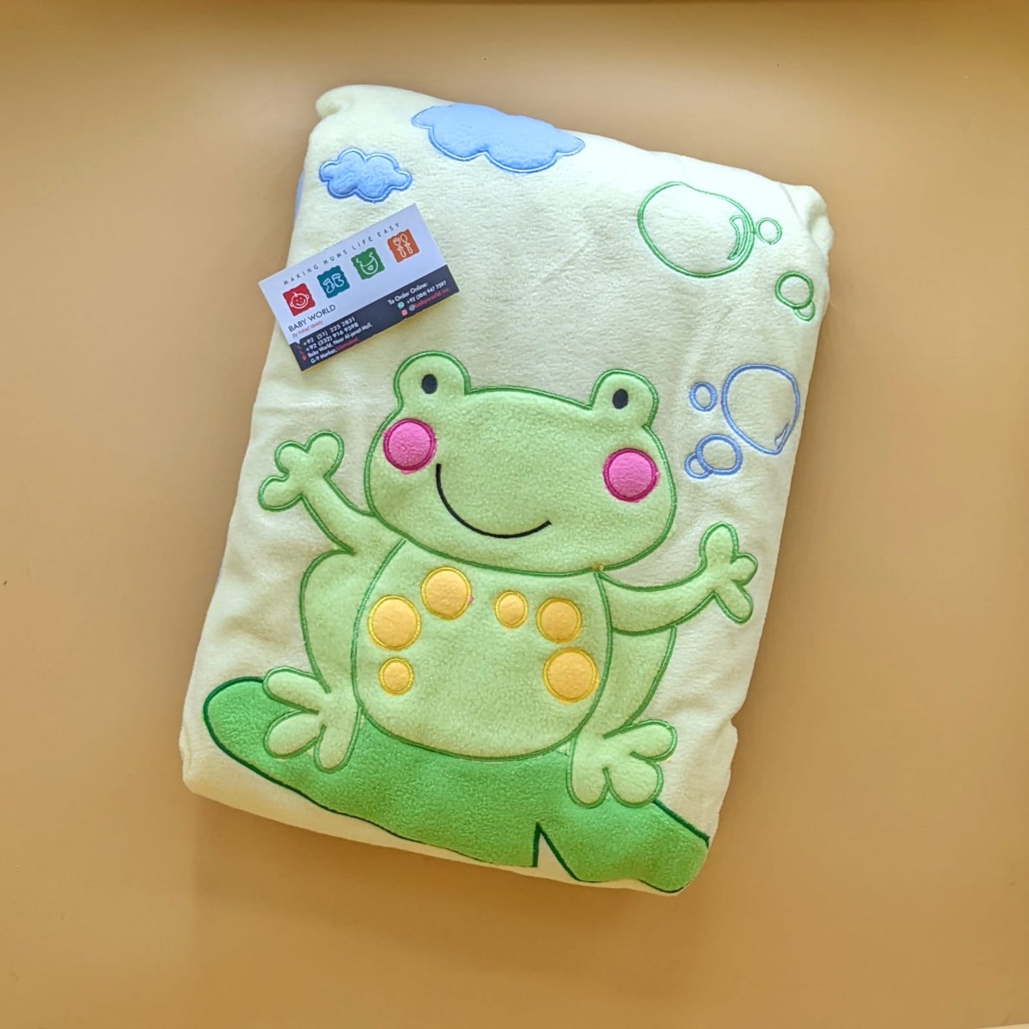 Baby Character Blanket/Wrapping Sheet - Winter