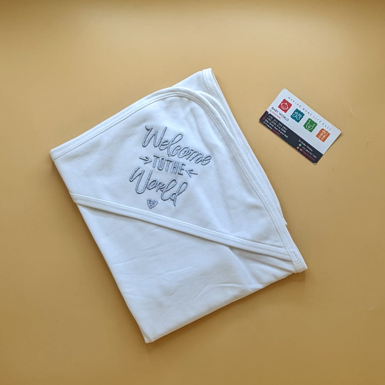 Wrapping Sheet - Welcome to the World
