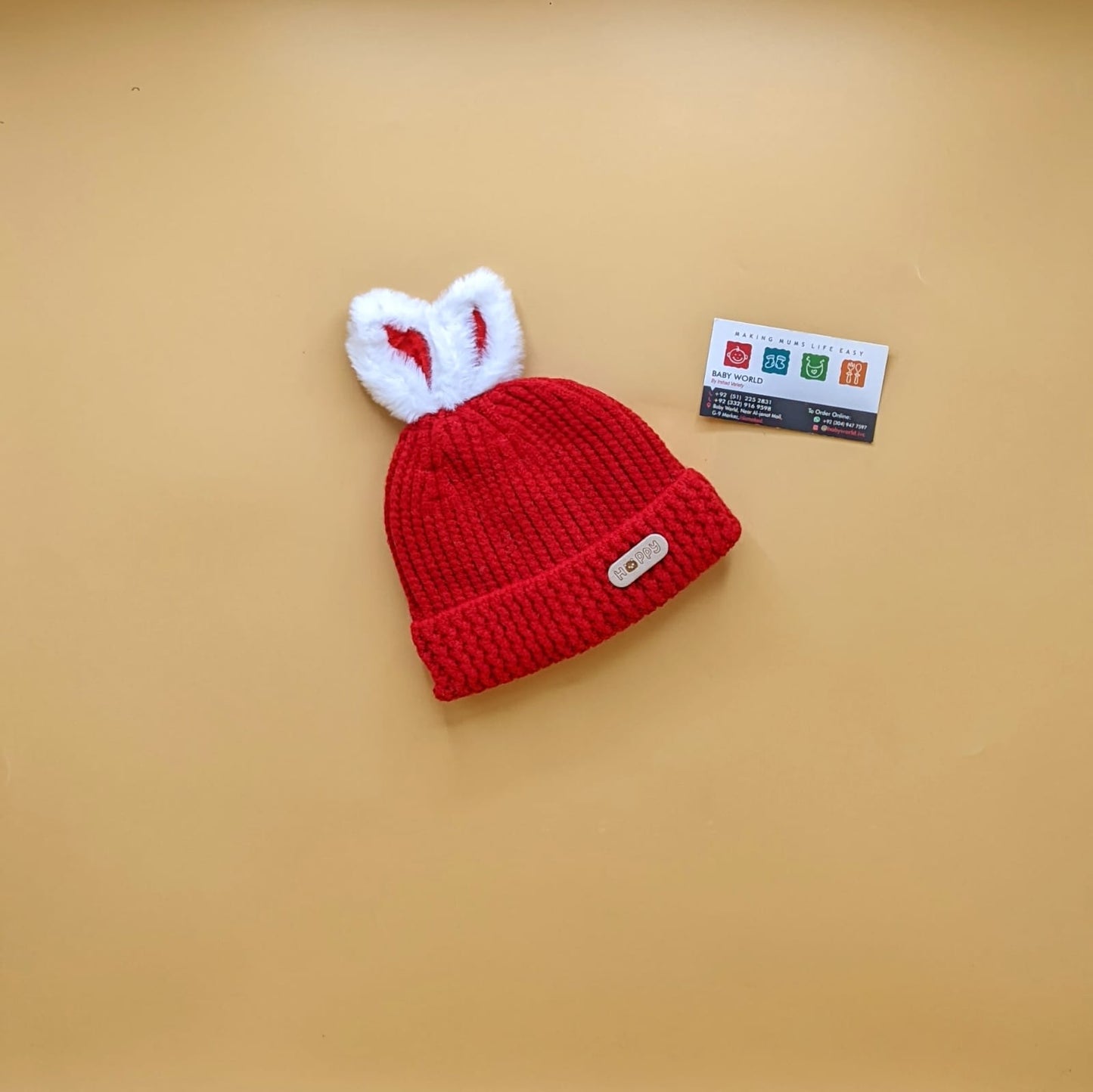 Baby Cap - Winter - Happy Rabbit