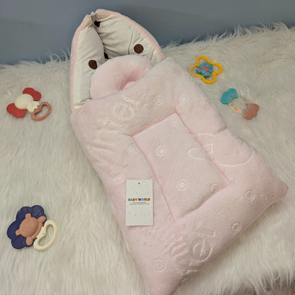 Baby Carry Nest with Hood - Plain  - Winter