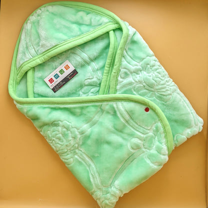 Baby Hooded Blanket - Plain