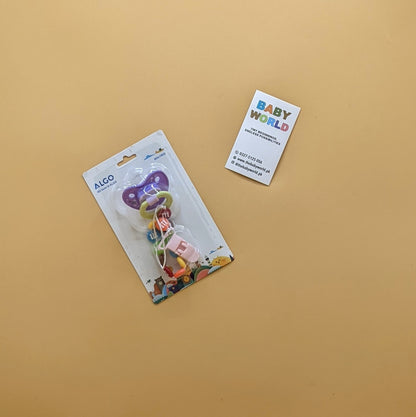 Pacifier with Chain - M&M's