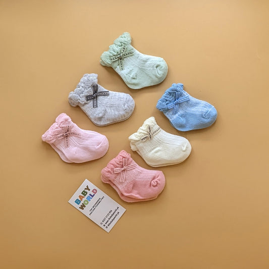 Pack of 3 Socks - Bow