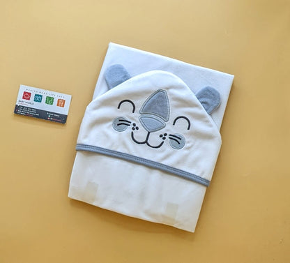 Hooded Wrapping Sheet/Blanket - Winter - Rhino 🦏