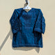 2 Pieces Baby Girl Embroidered Kameez Shalwar - Zinc