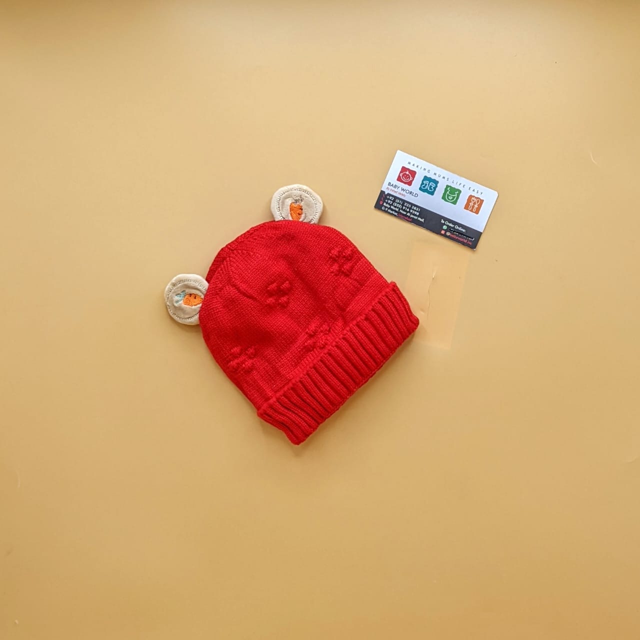 Baby Cap - Winter - Fruits