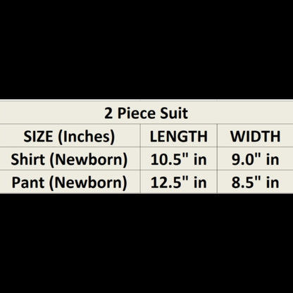 2 Pieces Suit
