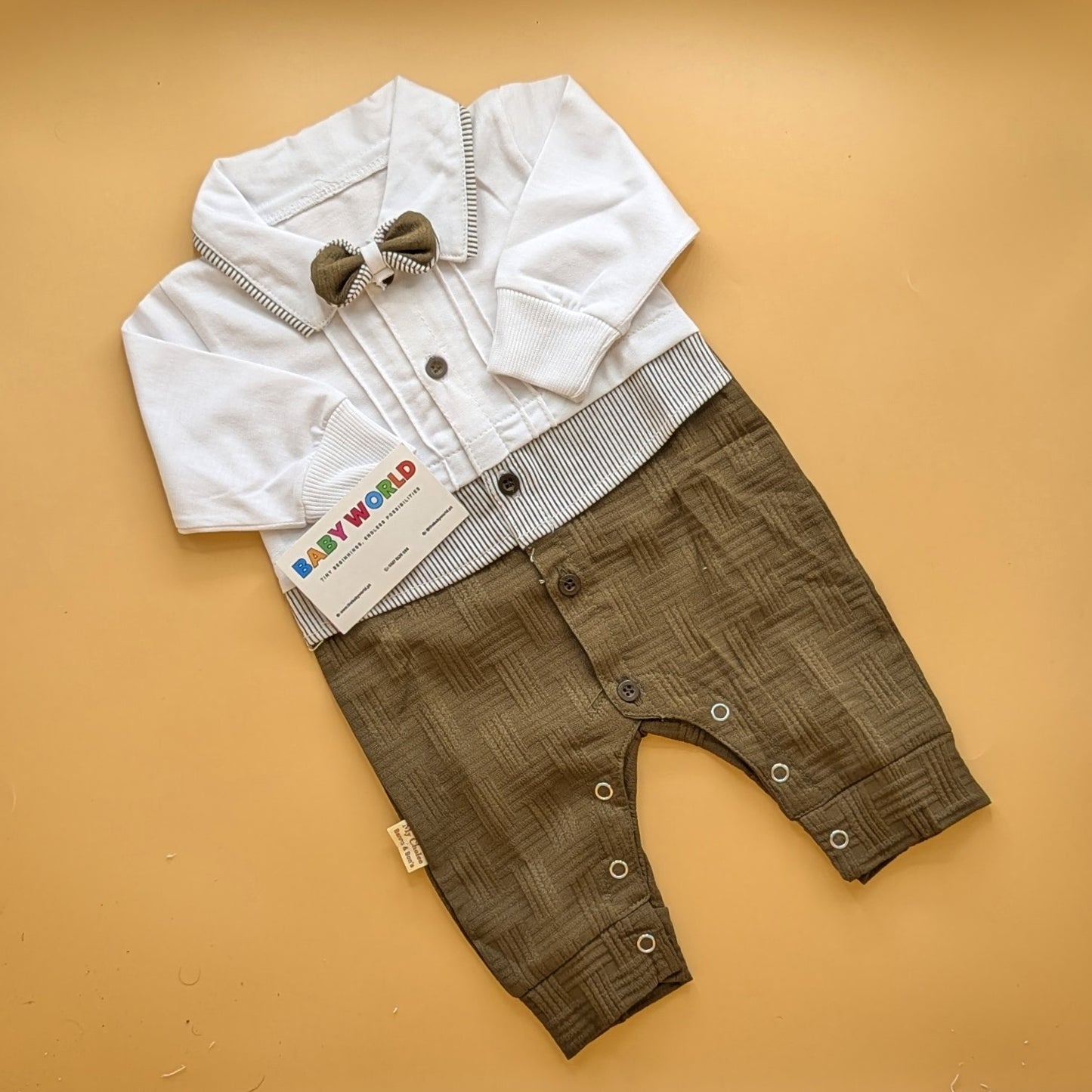 Baby Bow Romper - Full Sleeves