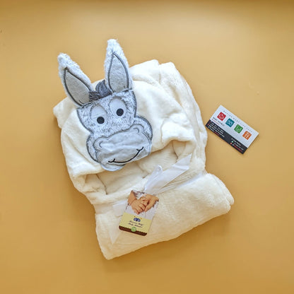 Character Hooded Wrapping Sheet/Blanket - Winter