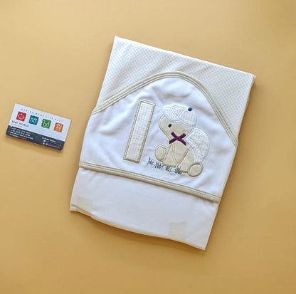 Hooded Wrapping Sheet/Blanket - Winter - Turtle 🐢