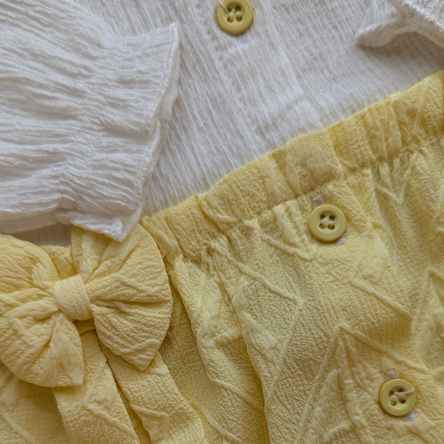 Baby Bow Romper - Full Sleeves