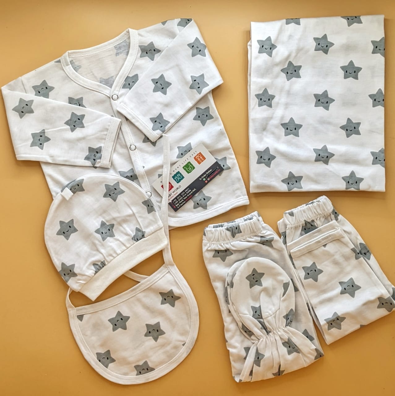 6 Pieces Starter/Suit Set - Stars ⭐