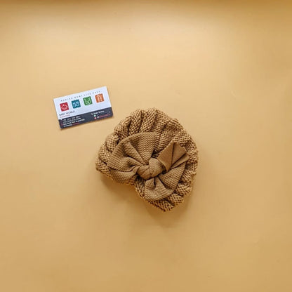 Baby Wool Cap - Bow Large - Winter