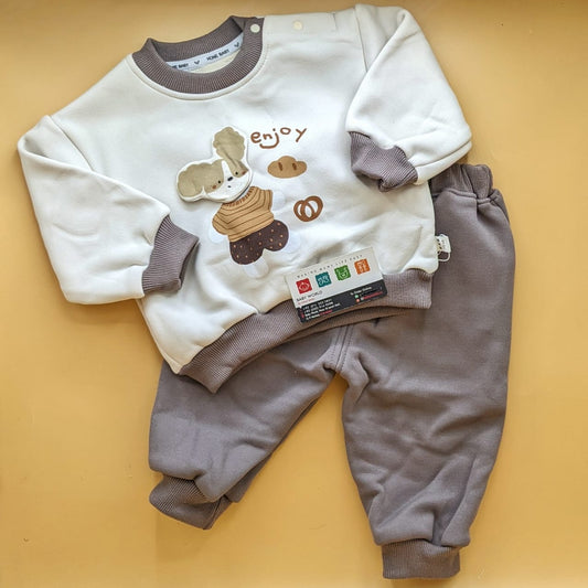 Premium Quality Baby Sweater Suit Set - Winter - Enjoy