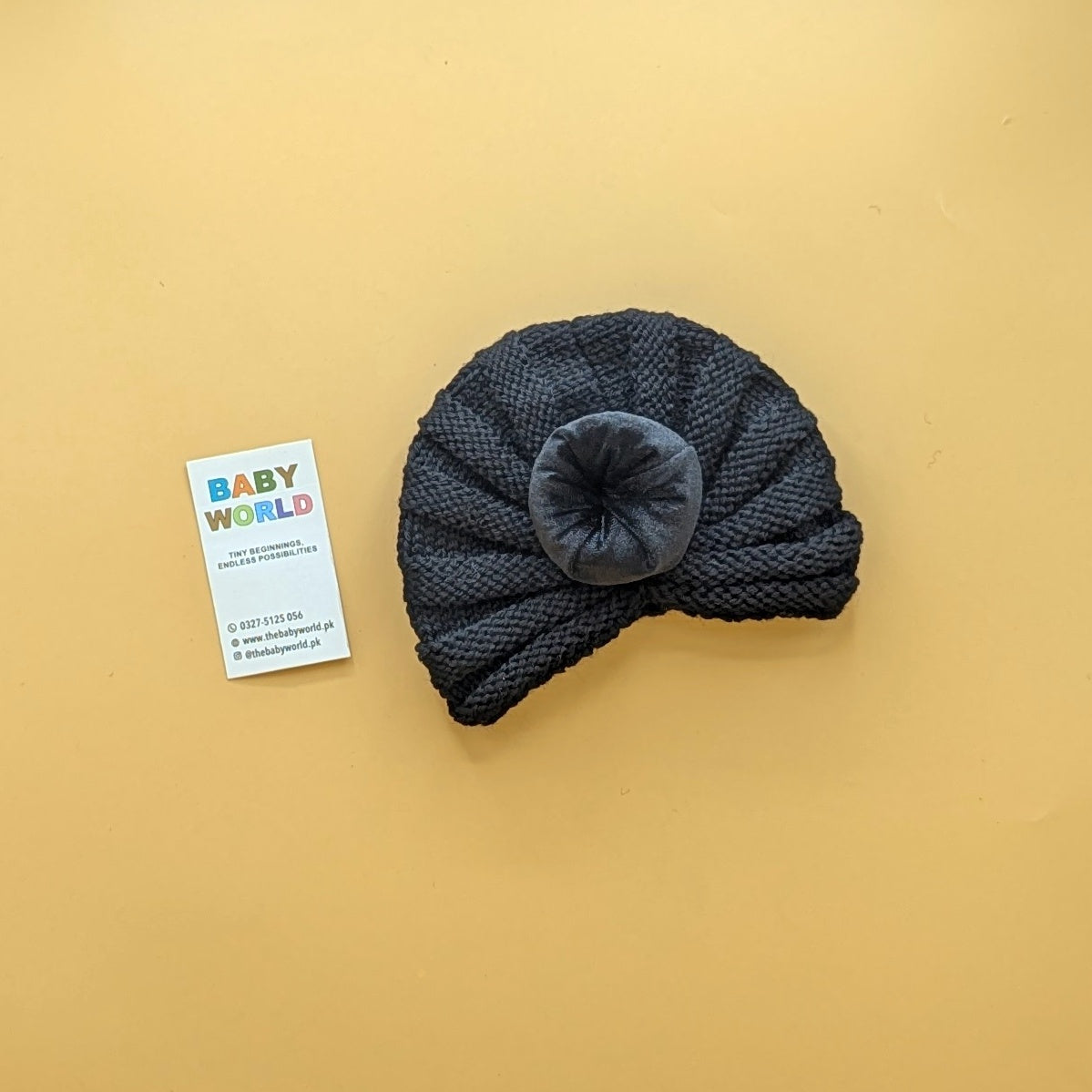 Baby Wool Cap - Bun - Winter