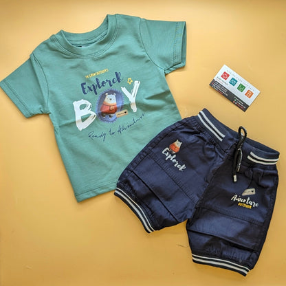 Baby Co-Ord Set - The Great Outdoor Explorer