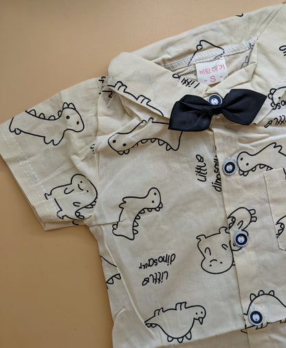 Baby Relaxed Fit Co-Ord Set - Little Dinosaur