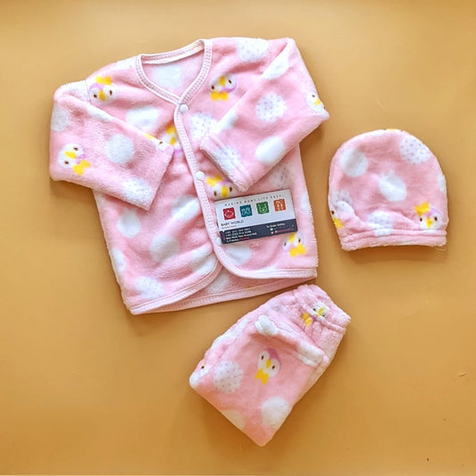 Baby Suit with Cap - Winter - Chick 🐥