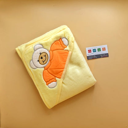 Character Hooded Blanket/Wrapping Sheet - Winter