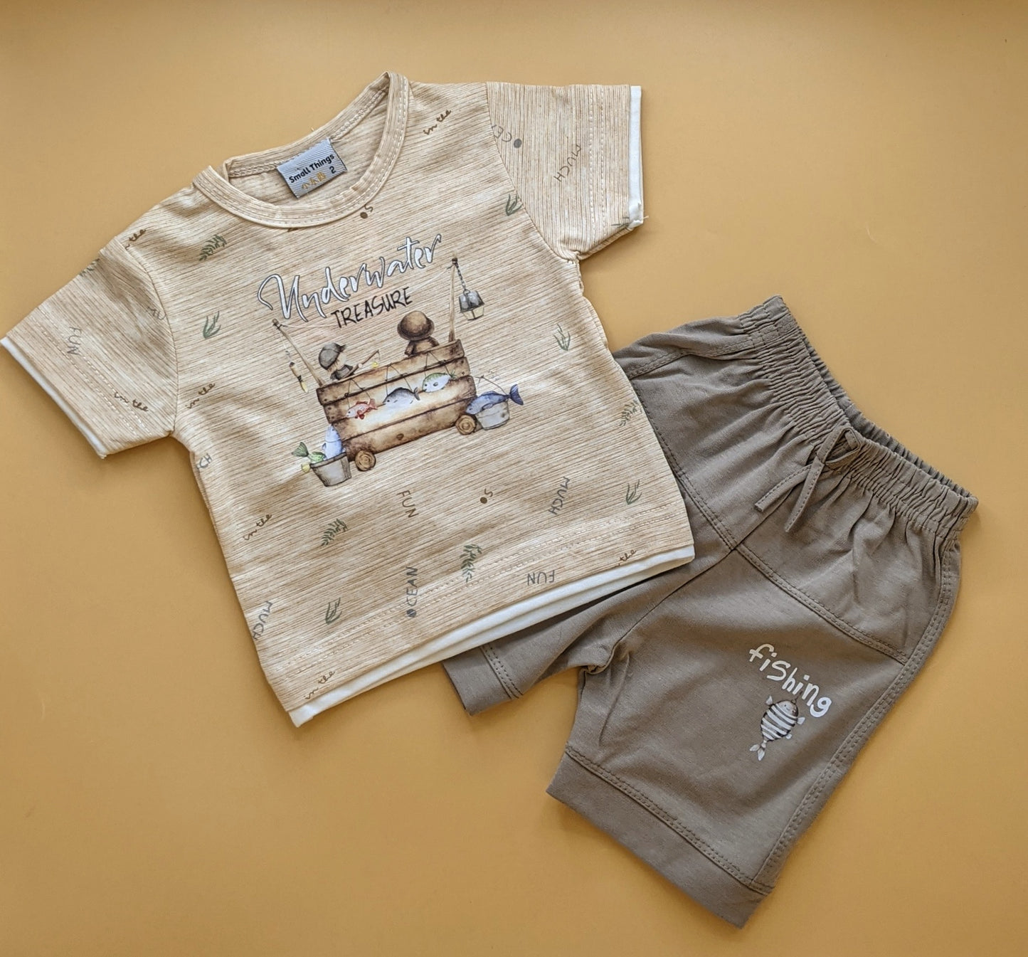 Baby Co-Ord Set - Underwater Treasure