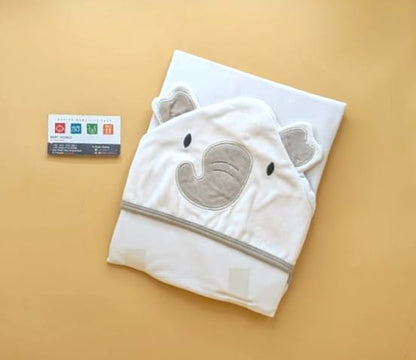 Hooded Wrapping Sheet/Blanket - Winter - Elephant 🐘