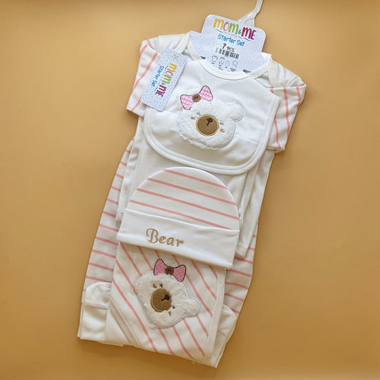 Starter Set - 7 Pieces - Bear/Lines