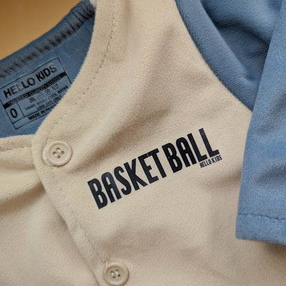 3 Pieces Premium Baby Suit with Cap - Basketball 🏀 - Winter
