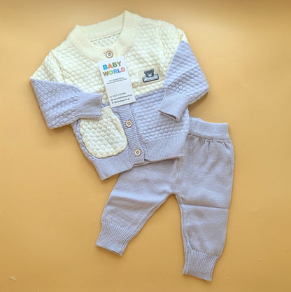 2 Piece Imported Woolen Suit - Bear 🐻 - Winter