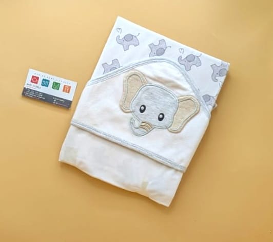 Hooded Wrapping Sheet/Blanket - Winter - Eleph 🐘