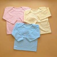 Multicolor Pack of 3 Baby Vests for Newborn Babies in Pakistan