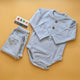 Premium Quality 2 Piece Ribbed Long Sleeve Bodysuit & Pant - Winter