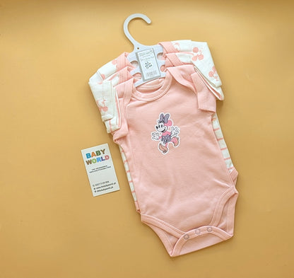 Baby Pack of 3 Premium Half Sleeves Bodysuits