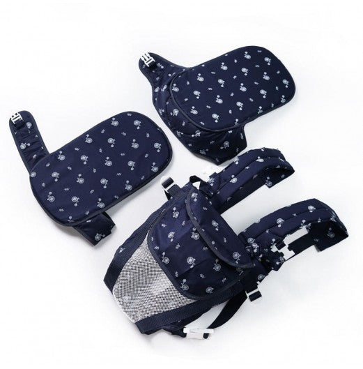 6 in 1 Ergonomic Baby Carrier Multi Position Comfort Support Backpack