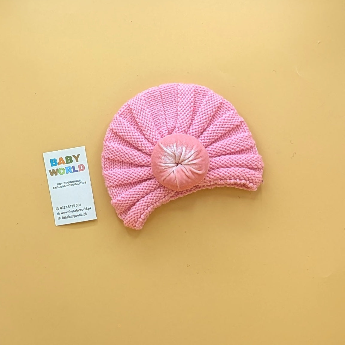 Baby Wool Cap - Bun - Winter