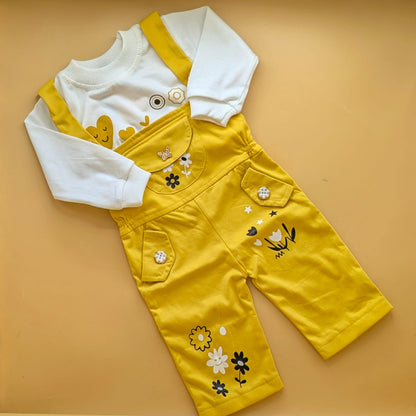 Jumpsuit/Romper - Floral/Hearts