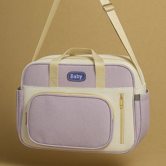 IMPORTED LEATHER MOTHER BAG