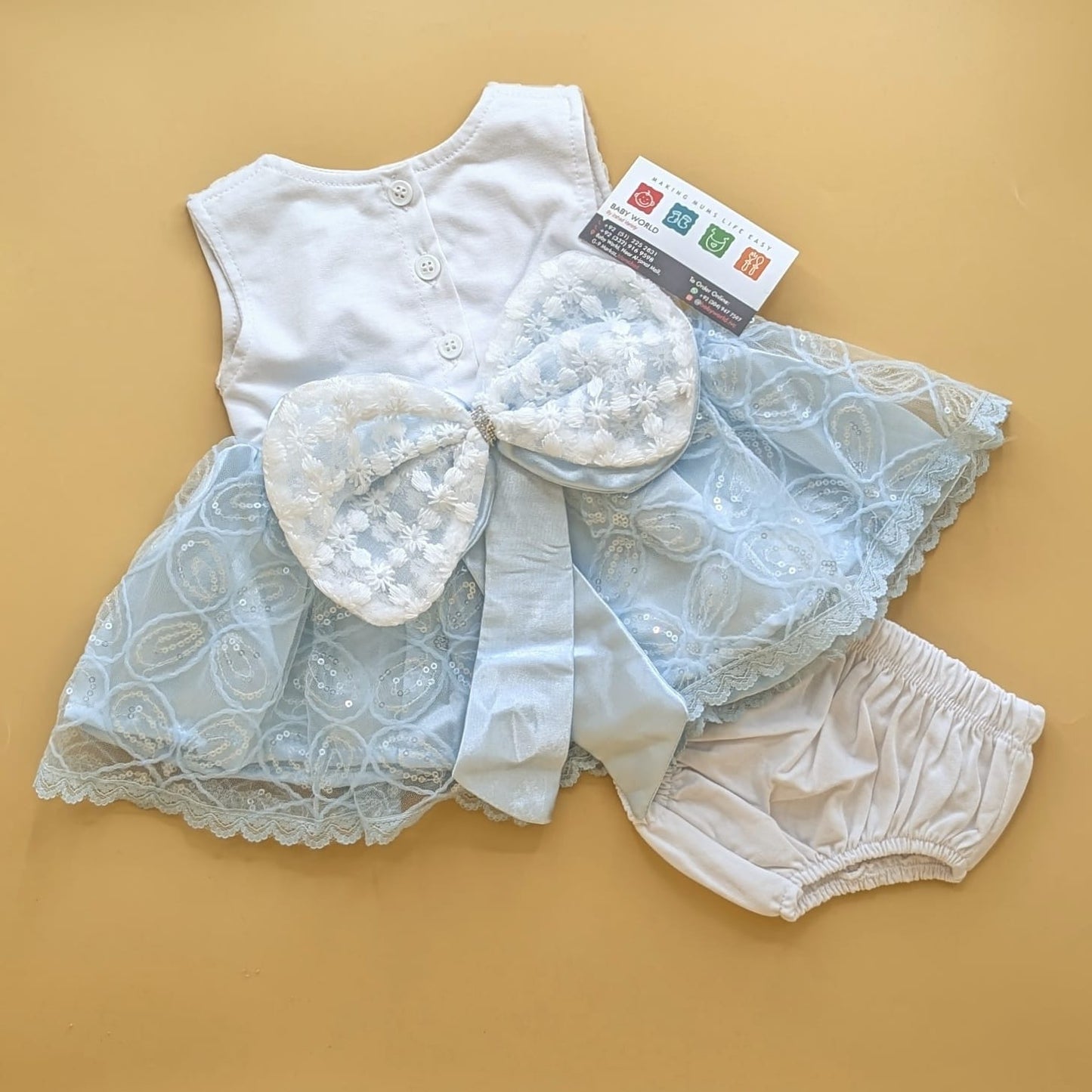 Baby Frock - Bow