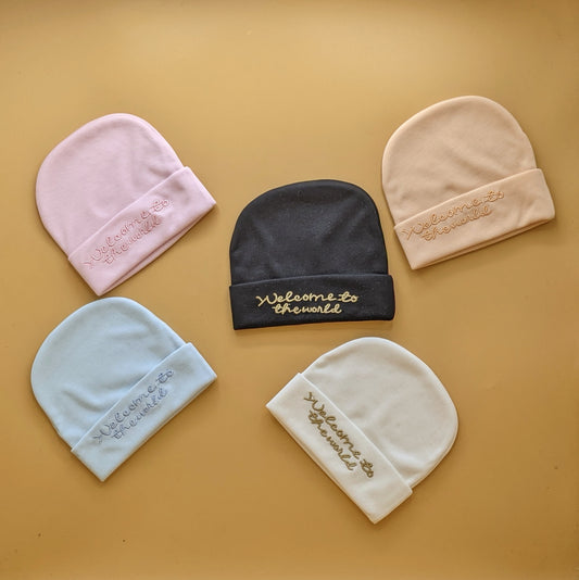 Baby Cap - Welcome to the World