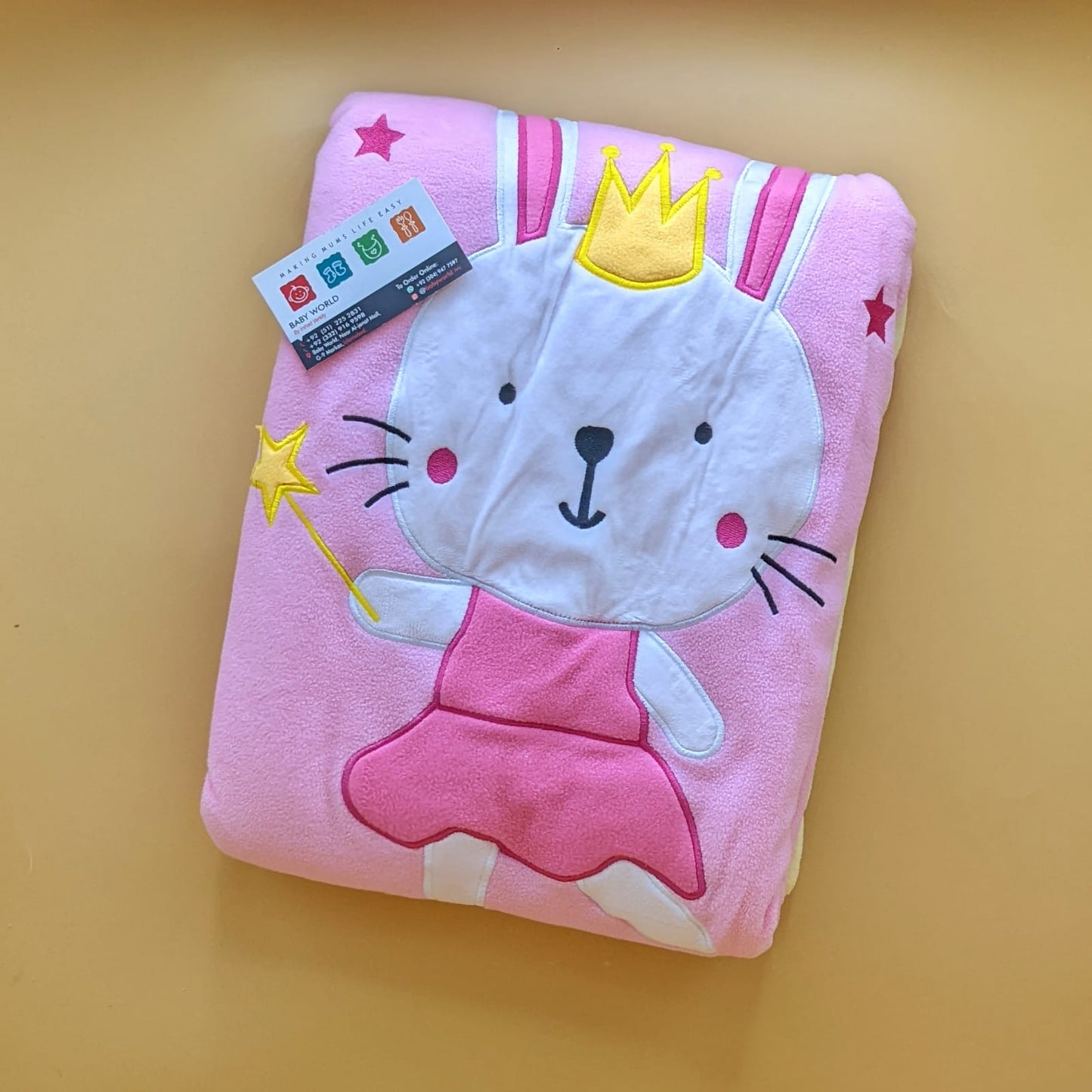 Baby Character Blanket/Wrapping Sheet - Winter