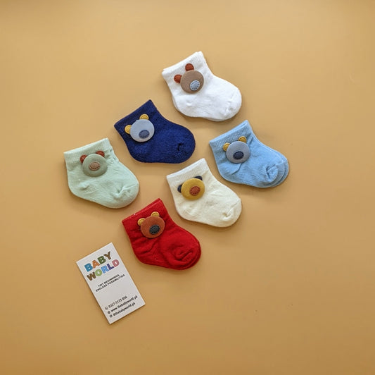 Pack of 3 Socks - Bear 🐻