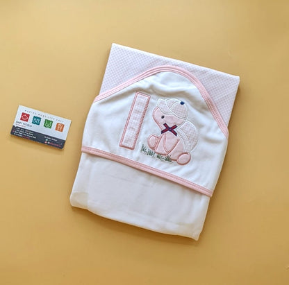 Hooded Wrapping Sheet/Blanket - Winter - Turtle 🐢