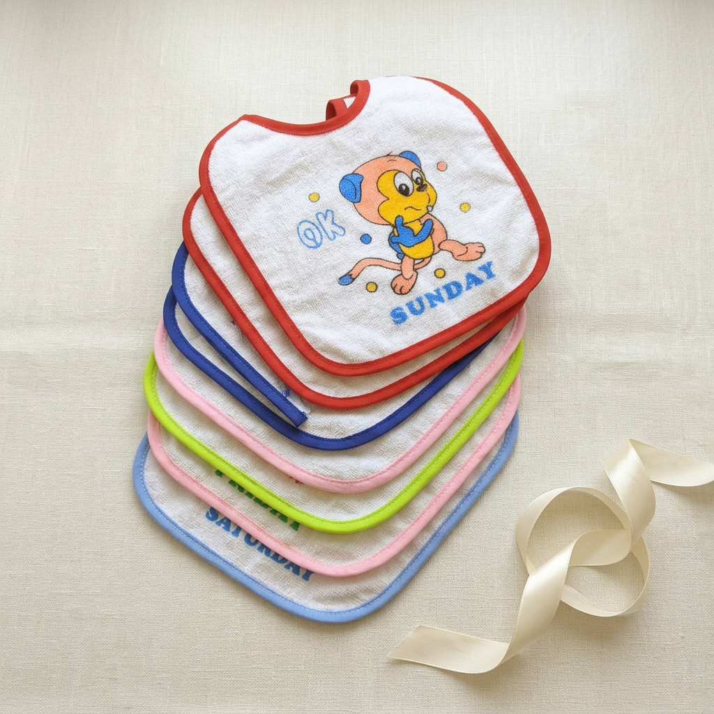 Seven-day bib pack gift styling