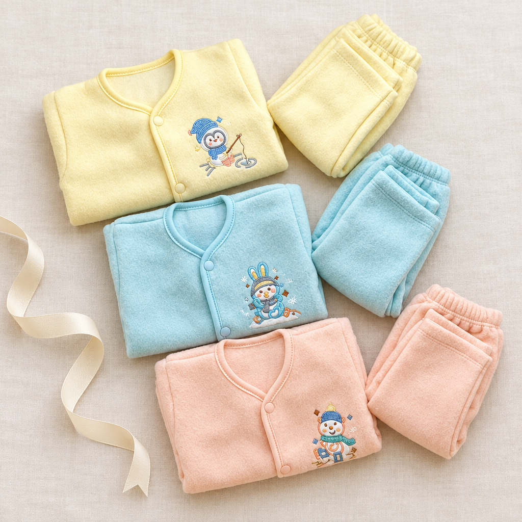 Three winter suits gift styling