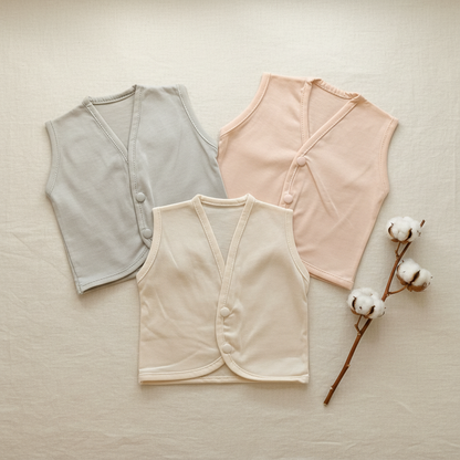 Vests Flat Lay